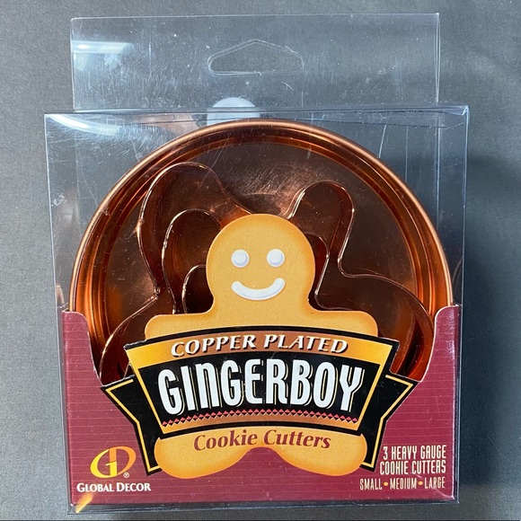 Global Decor Gingerboy  Cookie Cutters - Picture 1 of 7